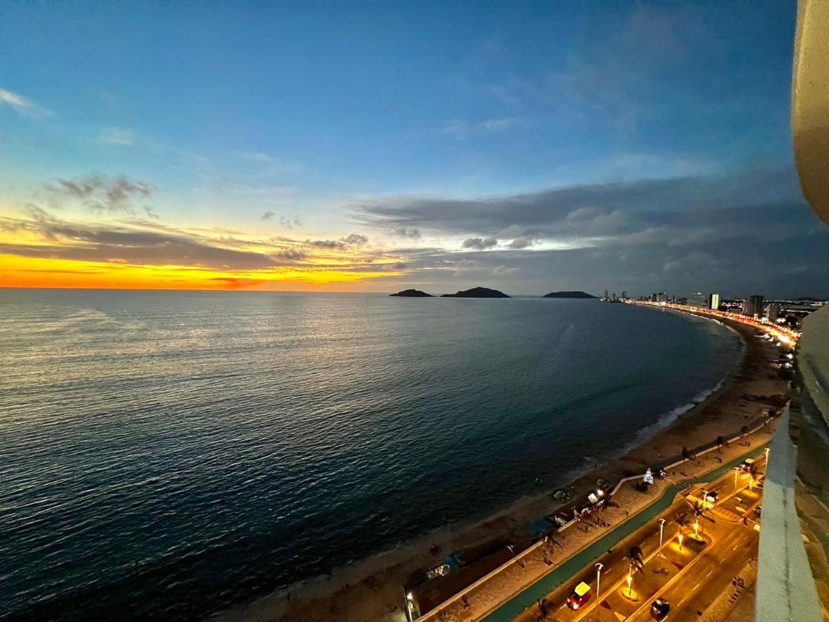 Apartamento Sunset View Malecón 1404 Vista panoramica al mar Mazatlán Exterior foto