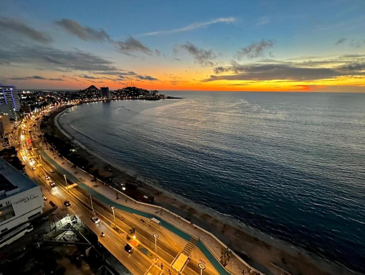 Apartamento Sunset View Malecón 1404 Vista panoramica al mar Mazatlán Exterior foto