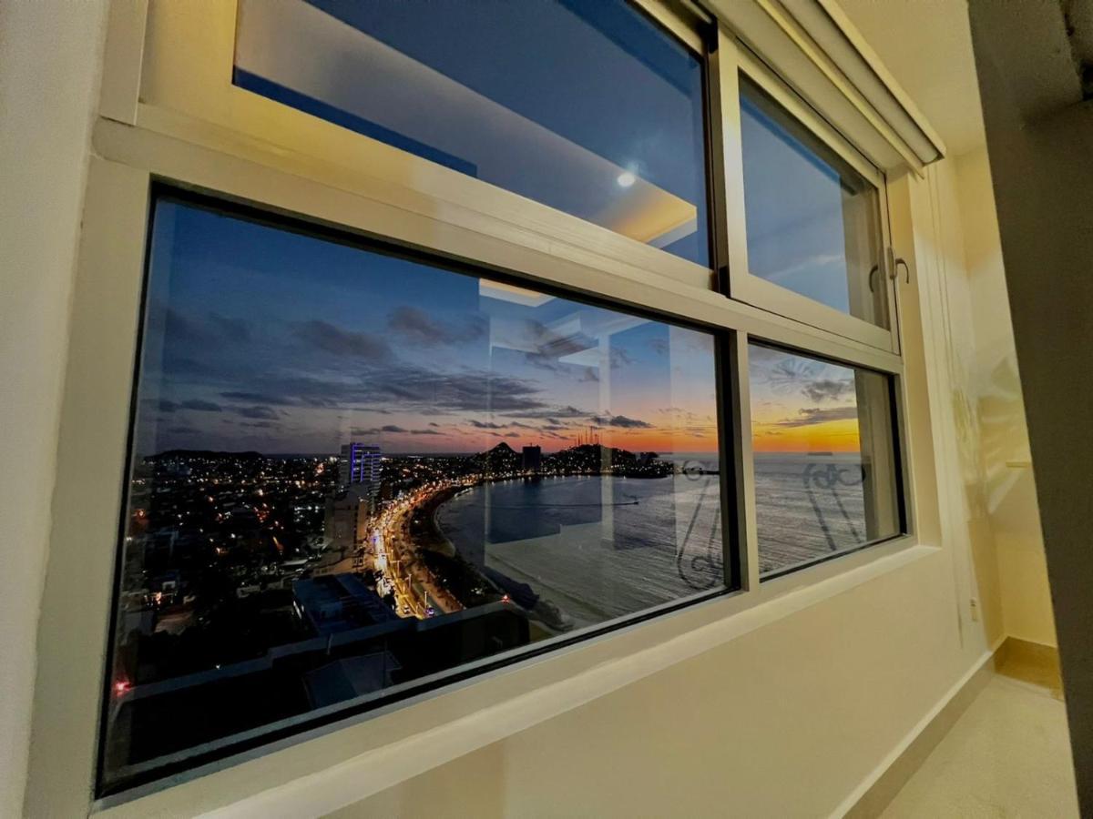 Apartamento Sunset View Malecón 1404 Vista panoramica al mar Mazatlán Exterior foto