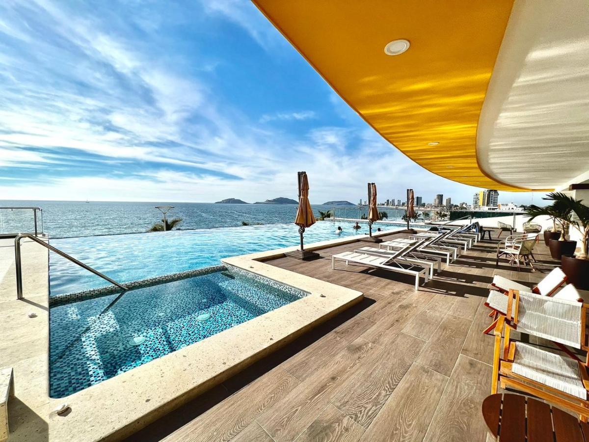Apartamento Sunset View Malecón 1404 Vista panoramica al mar Mazatlán Exterior foto